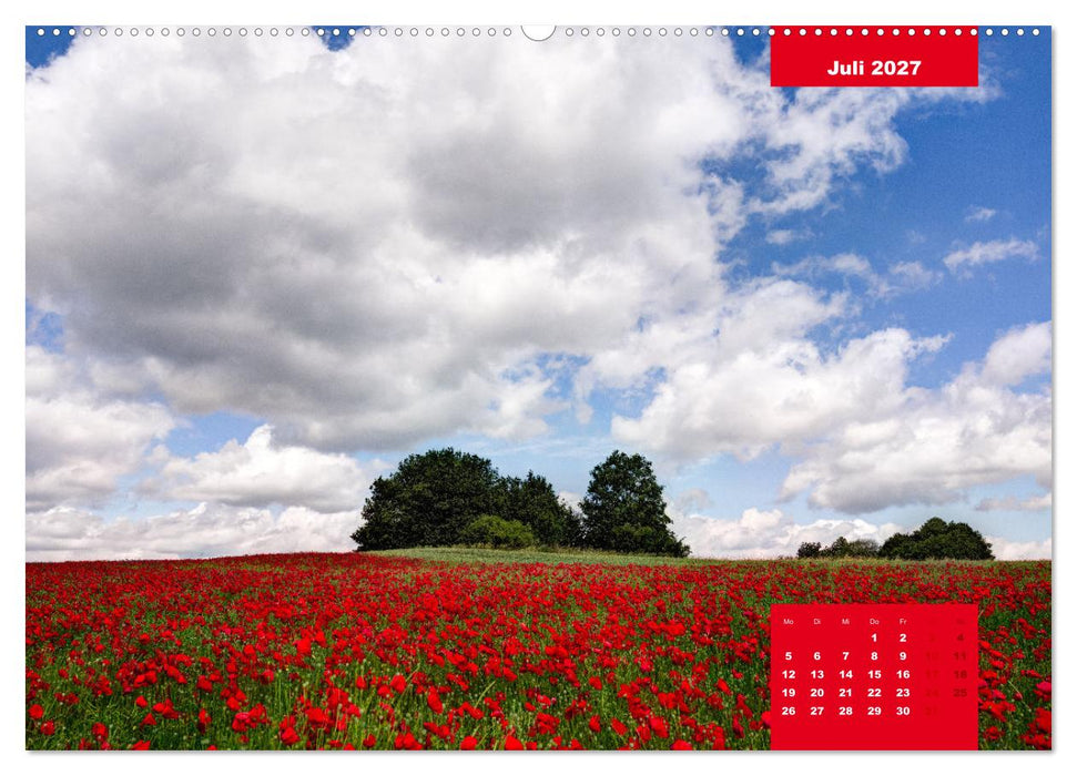 Farbenfrohe Heimat (CALVENDO Premium Wandkalender 2027)