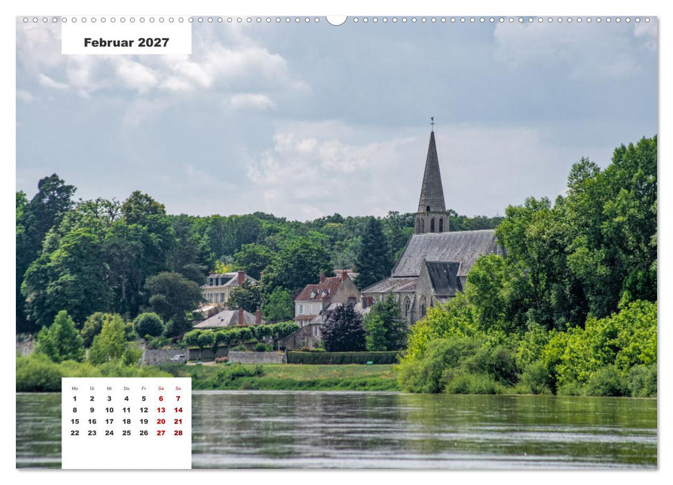 Gesichter der Loire, eine Reise durch Frankreich (CALVENDO Wandkalender 2027)