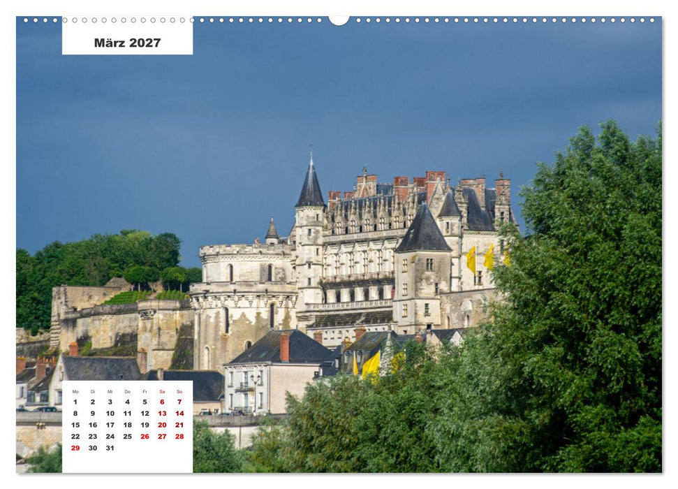 Gesichter der Loire, eine Reise durch Frankreich (CALVENDO Wandkalender 2027)