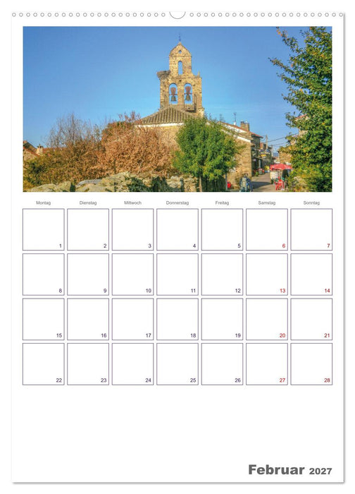 Mein Weg nach Santiago de Compostela (CALVENDO Wandkalender 2027)