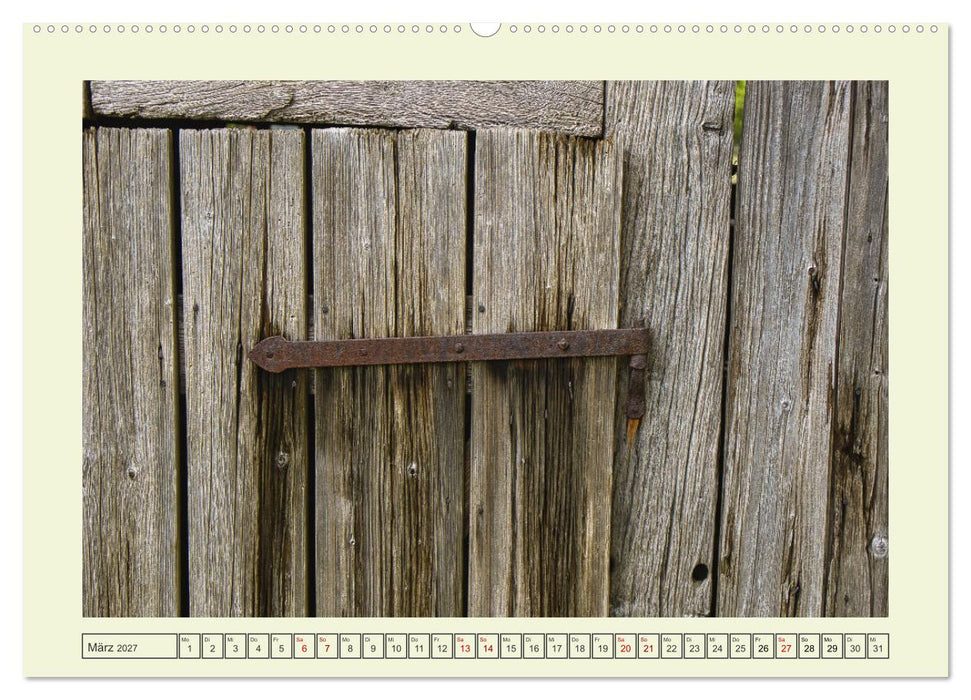 Einfach Holz (CALVENDO Premium Wandkalender 2027)