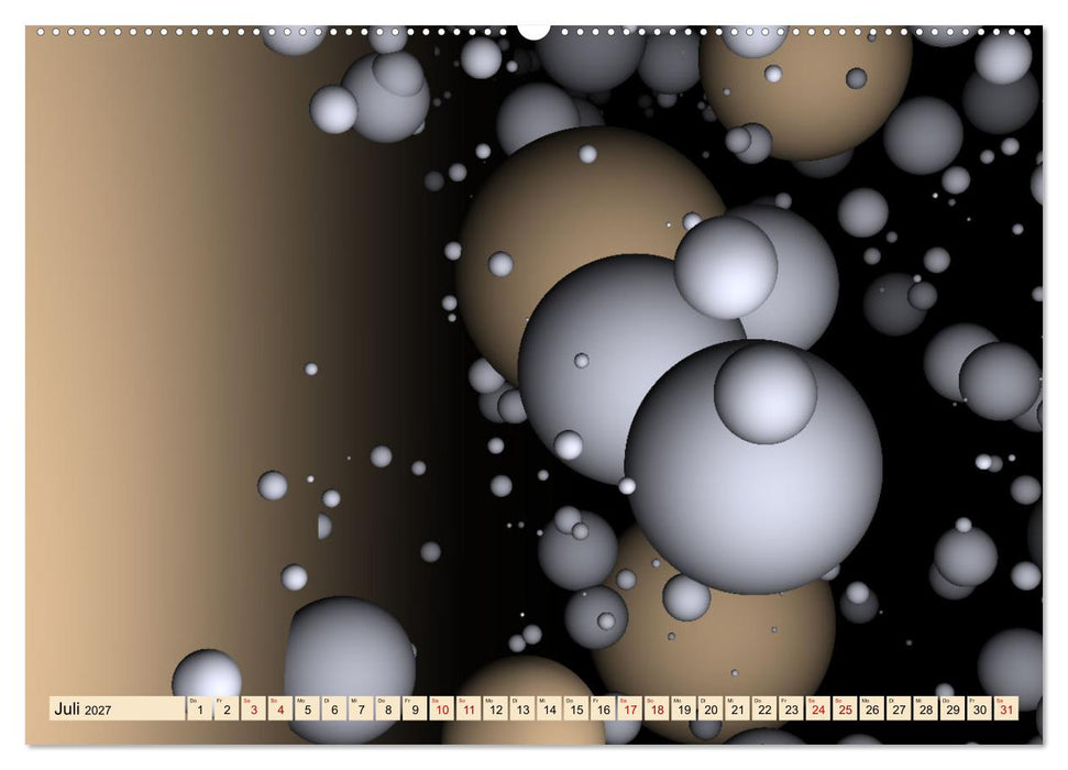 VARIATIONEN in BEIGE (CALVENDO Premium Wandkalender 2027)