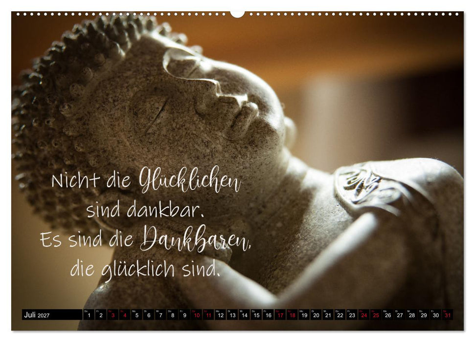 Bilder und Texte für die Seele (CALVENDO Premium Wandkalender 2027)