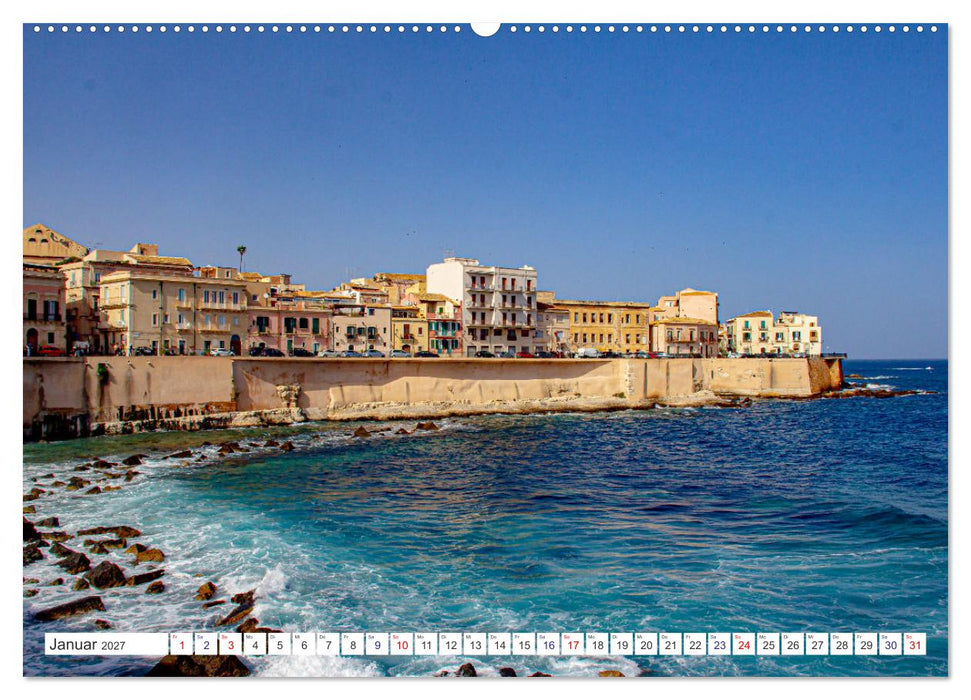 Italien von Süd bis Nord (CALVENDO Wandkalender 2027)