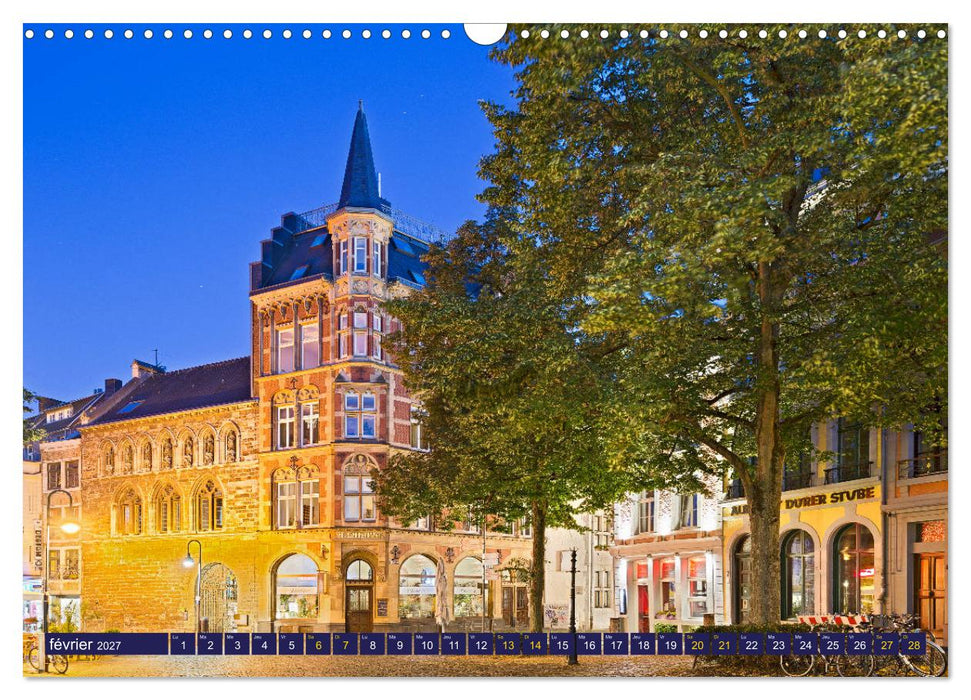 AIX-LA-CHAPELLE Ville impériale (CALVENDO Calendrier mensuel 2027)