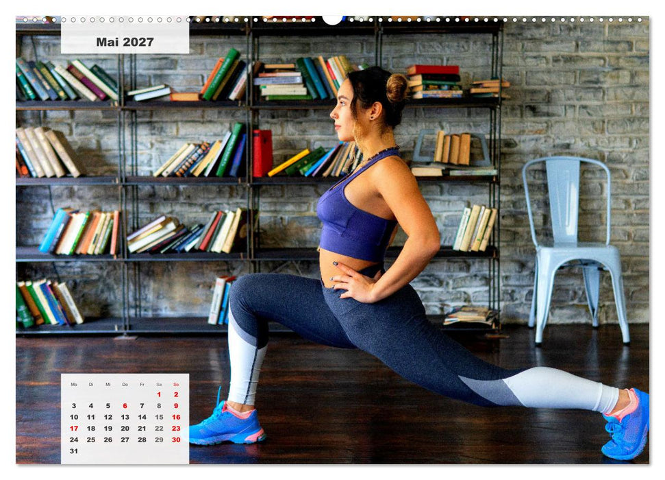 Fit durch das Jahr. Training für einen gesunden Körper (CALVENDO Wandkalender 2027)