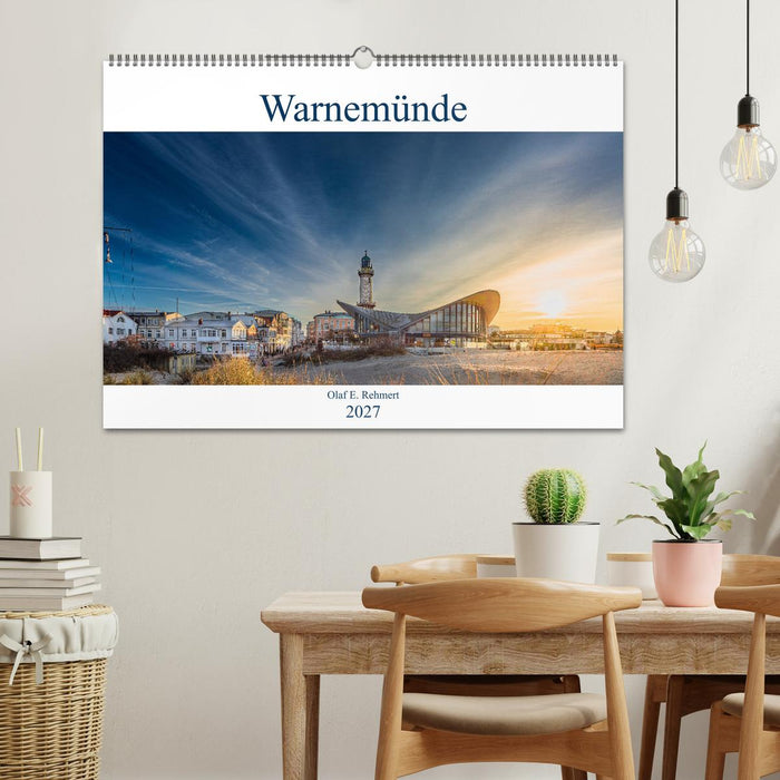 Warnemünde by Olaf Rehmert (CALVENDO Wandkalender 2027)
