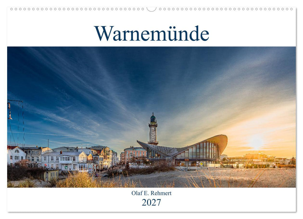 Warnemünde by Olaf Rehmert (CALVENDO Wandkalender 2027)