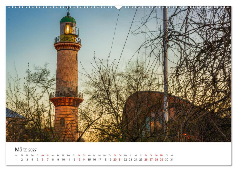 Warnemünde by Olaf Rehmert (CALVENDO Wandkalender 2027)