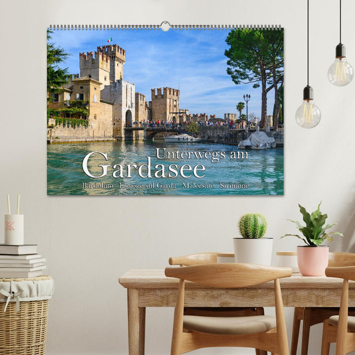 Unterwegs am Gardasee (CALVENDO Wandkalender 2027)