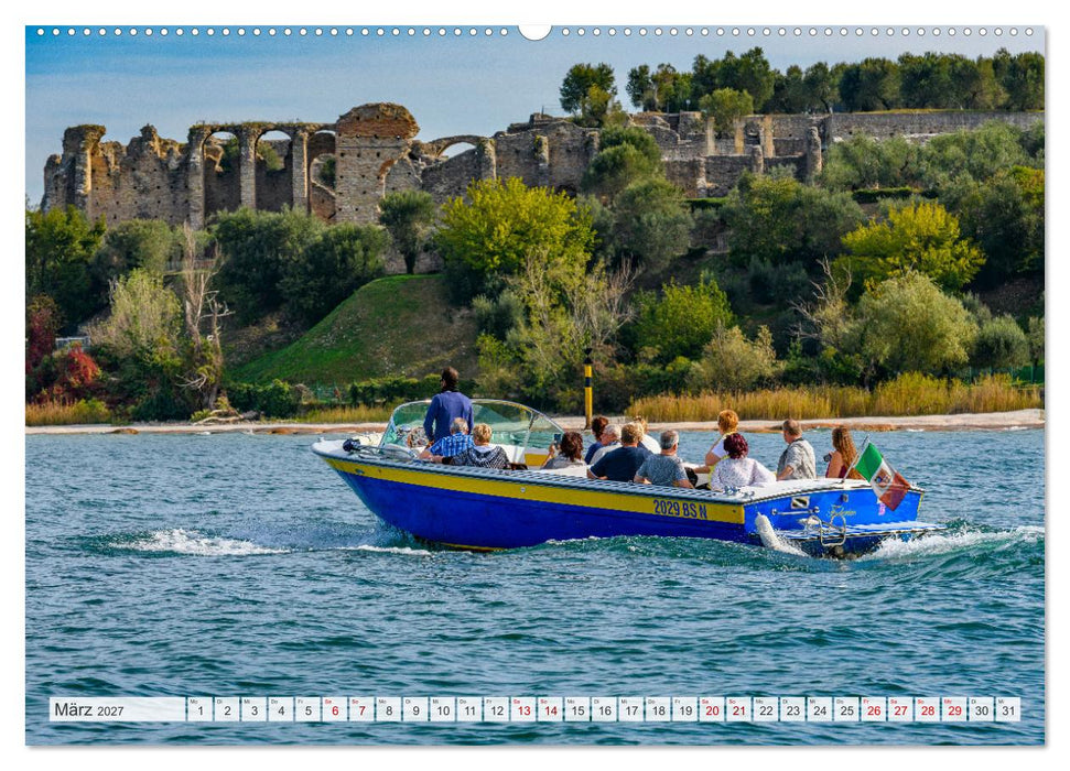 Unterwegs am Gardasee (CALVENDO Wandkalender 2027)