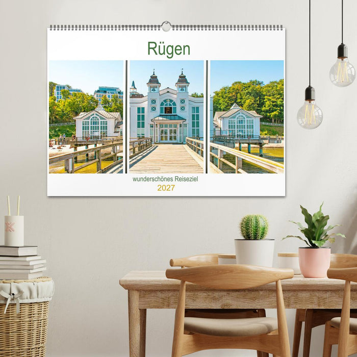 Rügen - wunderschönes Reiseziel (CALVENDO Wandkalender 2027)