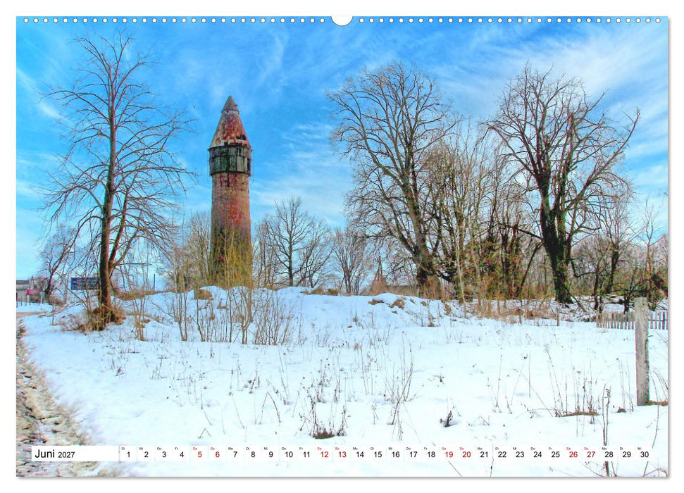 Winter in Ostpreußen - Bilder aus einem eisigen Land (CALVENDO Wandkalender 2027)