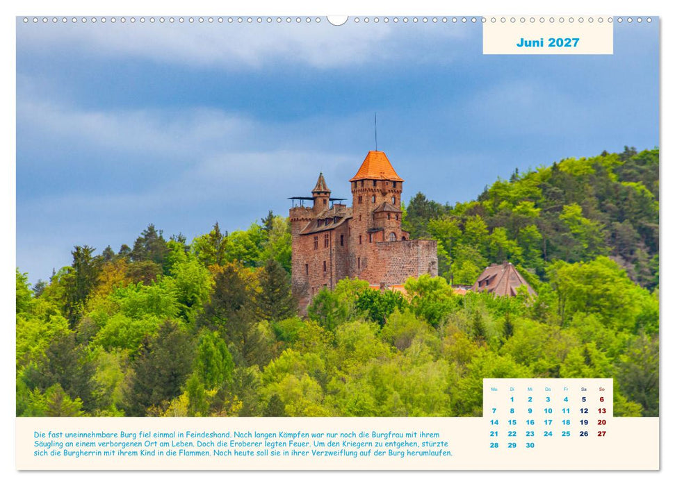 Der Sagenweg und seine Geschichten (CALVENDO Wandkalender 2027)