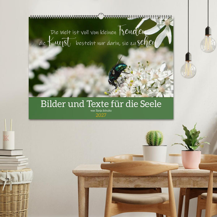 Bilder und Texte für die Seele (CALVENDO Wandkalender 2027)