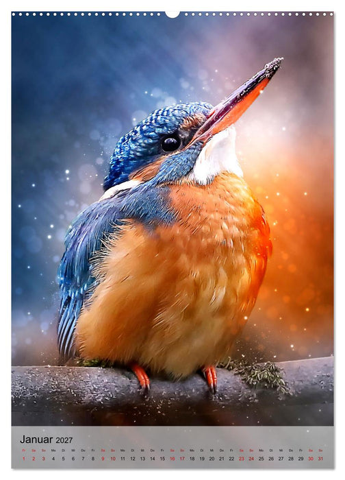 Schillernder Eisvogel (CALVENDO Wandkalender 2027)