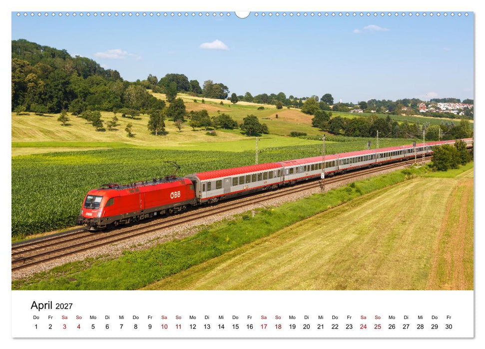 Eisenbahn in Deutschland (CALVENDO Wandkalender 2027)