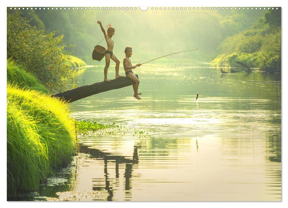 Landleben in Südostasien. Menschen in Vietnam und Kambodscha (CALVENDO Premium Wandkalender 2027)