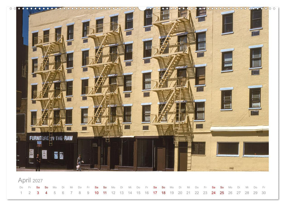 New York in 1975 (CALVENDO Premium Wandkalender 2027)