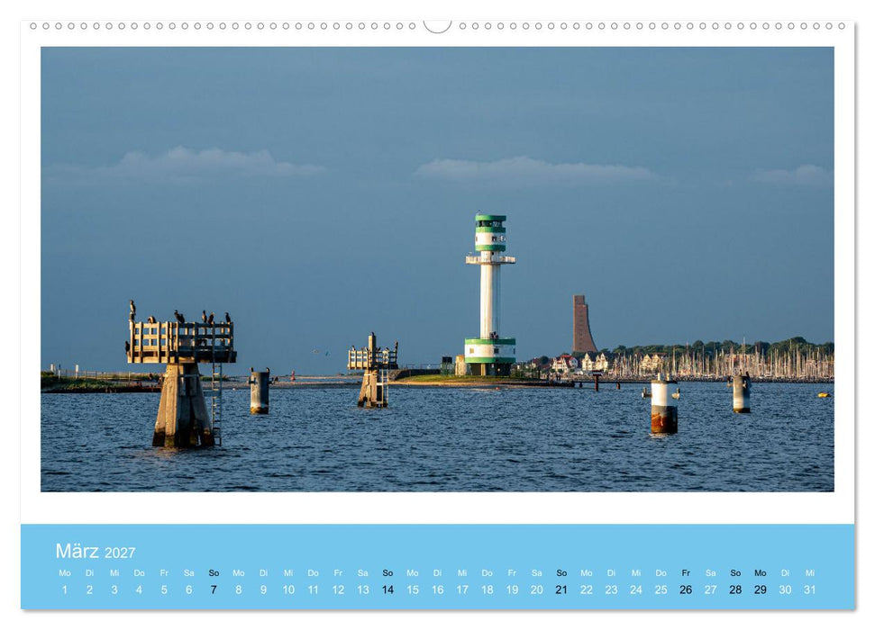 Kiel: Maritime Impressionen (CALVENDO Premium Wandkalender 2027)