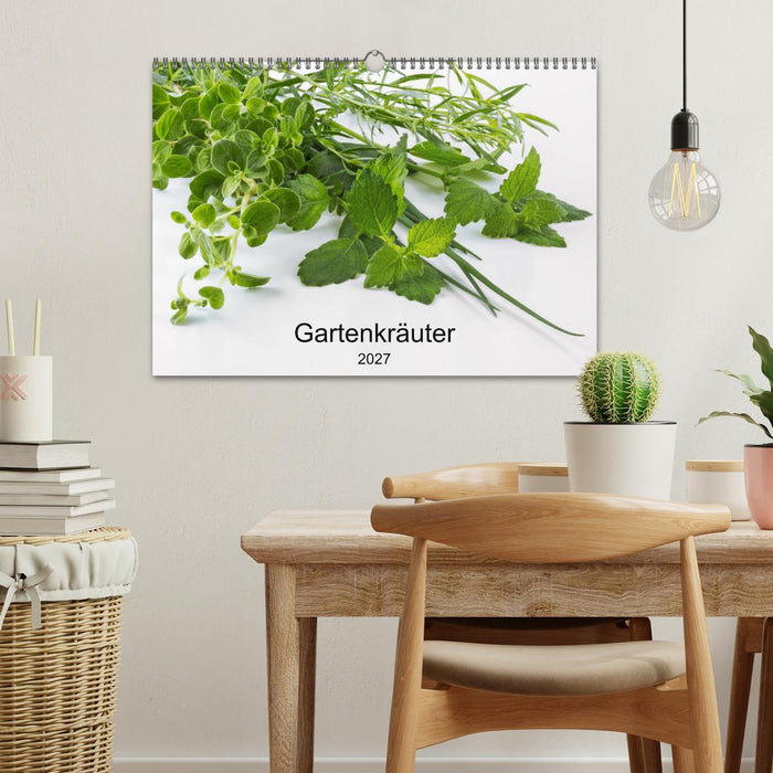 Gartenkräuter (CALVENDO Wandkalender 2027)