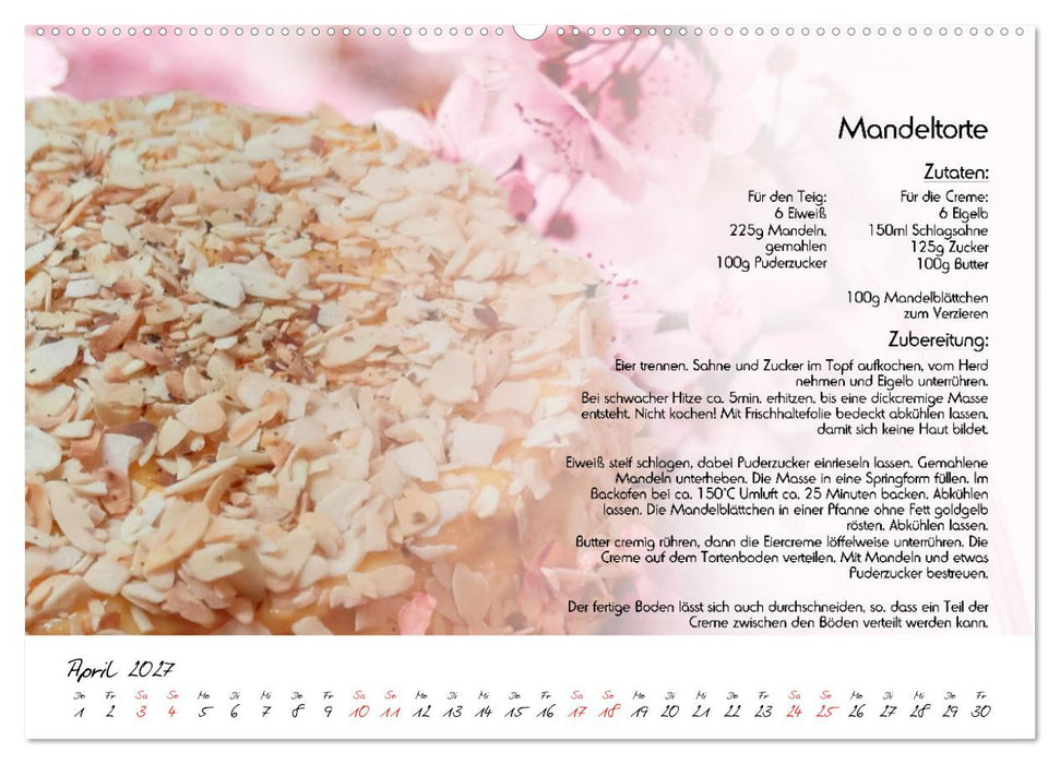 Schmackhaft durchs Jahr (CALVENDO Premium Wandkalender 2027)