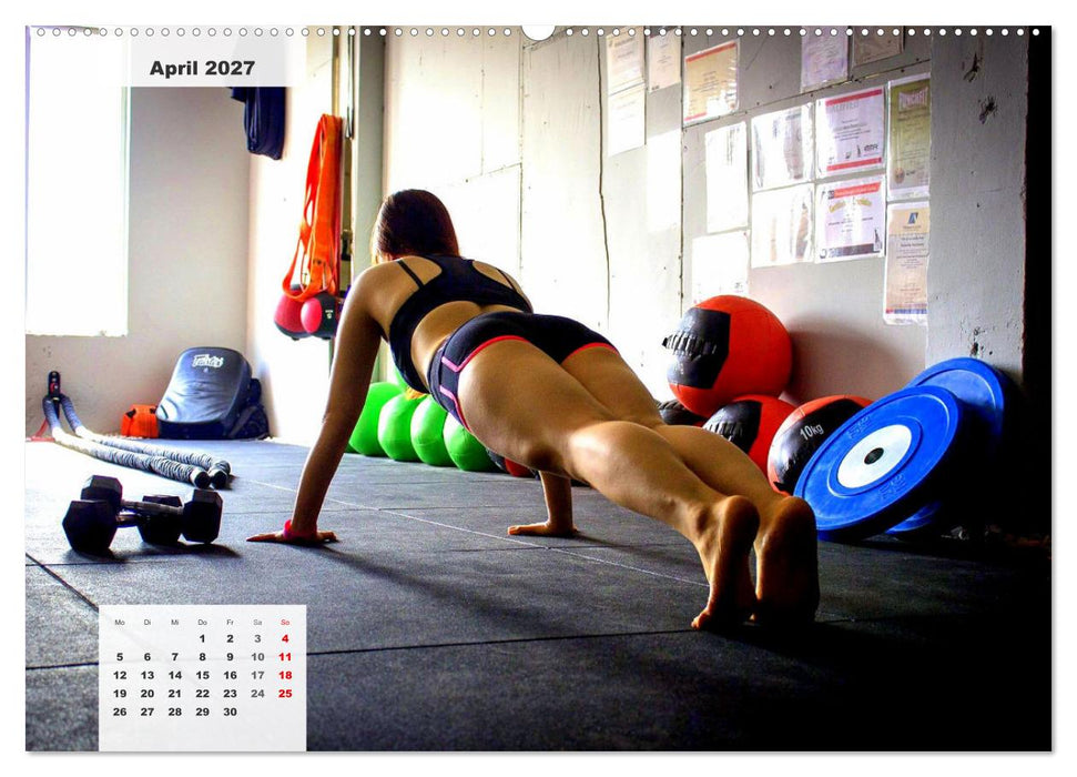 Fit durch das Jahr. Training für einen gesunden Körper (CALVENDO Premium Wandkalender 2027)