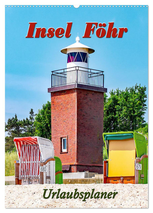 Insel Föhr - Urlaubsplaner (CALVENDO Wandkalender 2027)