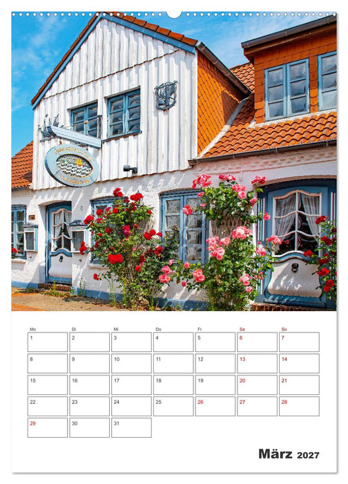 Insel Föhr - Urlaubsplaner (CALVENDO Wandkalender 2027)