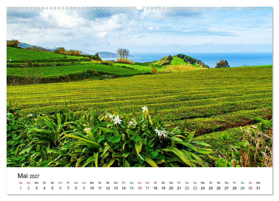São Miguel - Grüne Insel im Atlantik (CALVENDO Premium Wandkalender 2027)