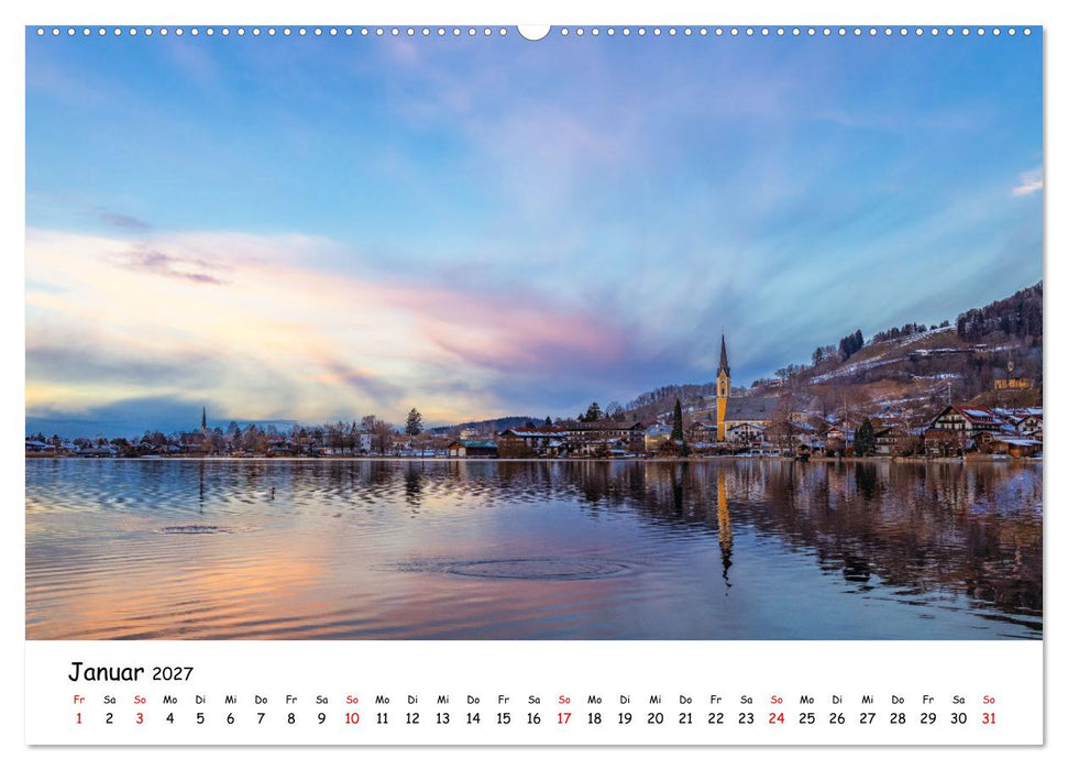 Schlierseer Momente - eine kalendarische Reise (CALVENDO Premium Wandkalender 2027)