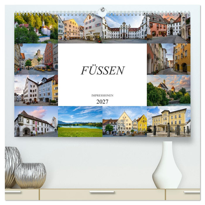 Füssen Impressionen (CALVENDO Premium Wandkalender 2027)
