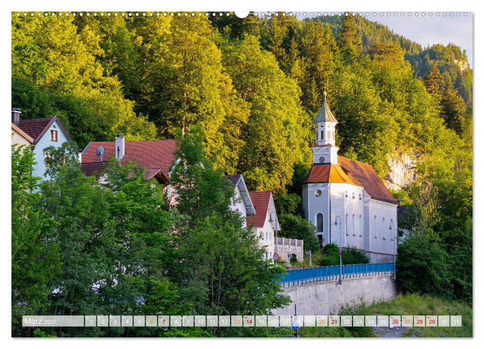 Füssen Impressionen (CALVENDO Premium Wandkalender 2027)