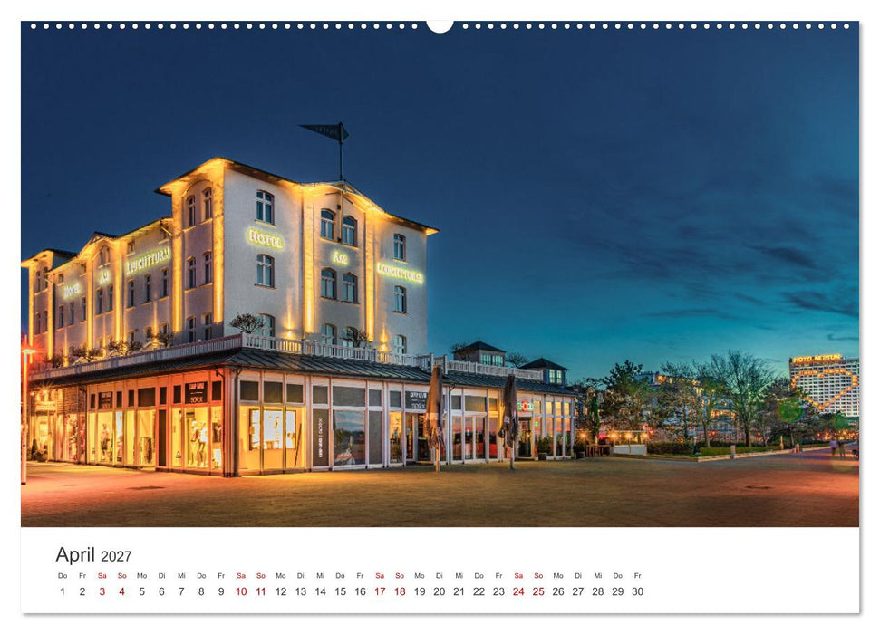 Warnemünde by Olaf Rehmert (CALVENDO Premium Wandkalender 2027)