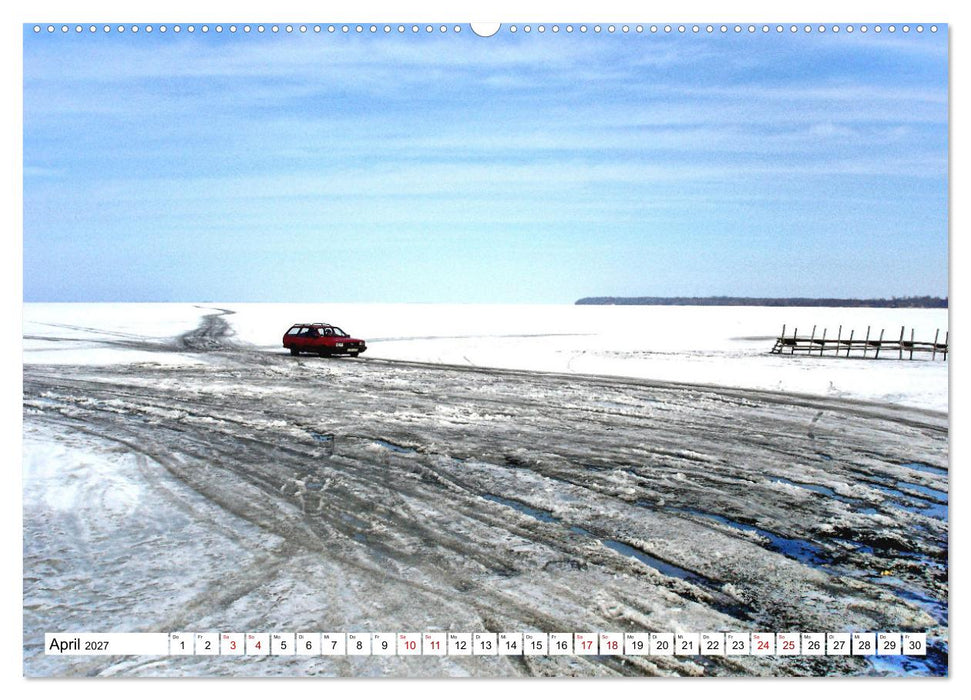 Winter in Ostpreußen - Bilder aus einem eisigen Land (CALVENDO Premium Wandkalender 2027)