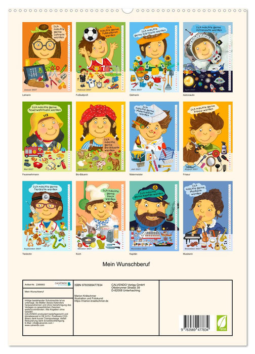 Mein Wunschberuf (CALVENDO Premium Wandkalender 2027)