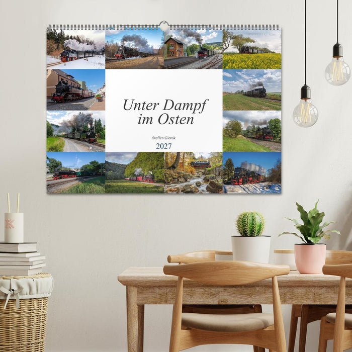 Unter Dampf im Osten (CALVENDO Wandkalender 2027)