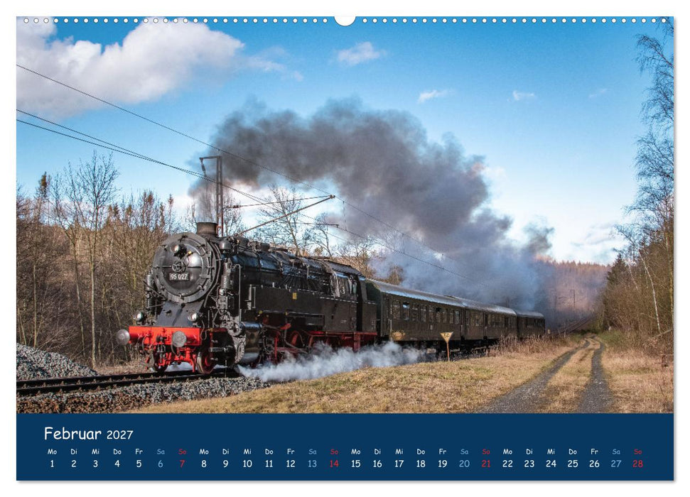 Unter Dampf im Osten (CALVENDO Wandkalender 2027)