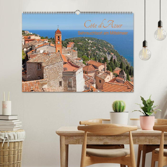 Côte d’Azur - Sehnsuchtsort am Mittelmeer (CALVENDO Wandkalender 2027)