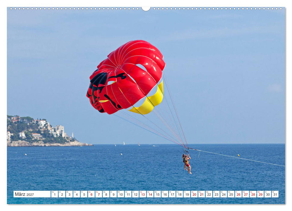 Côte d’Azur - Sehnsuchtsort am Mittelmeer (CALVENDO Wandkalender 2027)