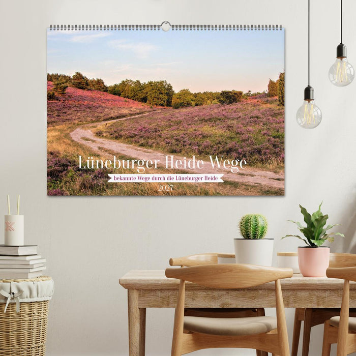 Lüneburger Heide Wege (CALVENDO Wandkalender 2027)