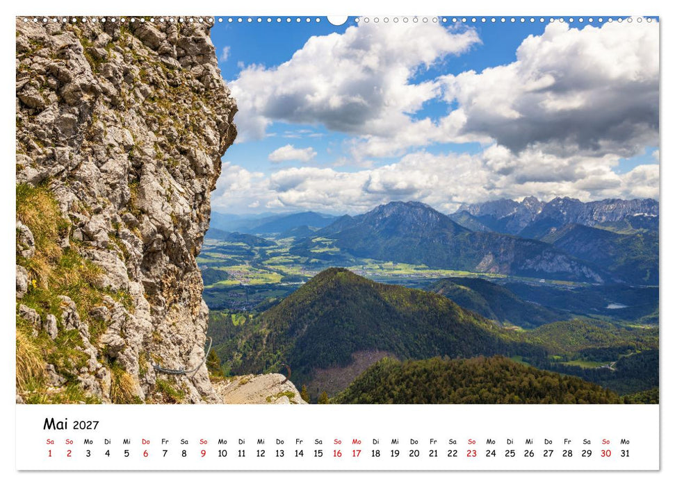 Bayerische Voralpen - traumhafte Perspektiven (CALVENDO Wandkalender 2027)