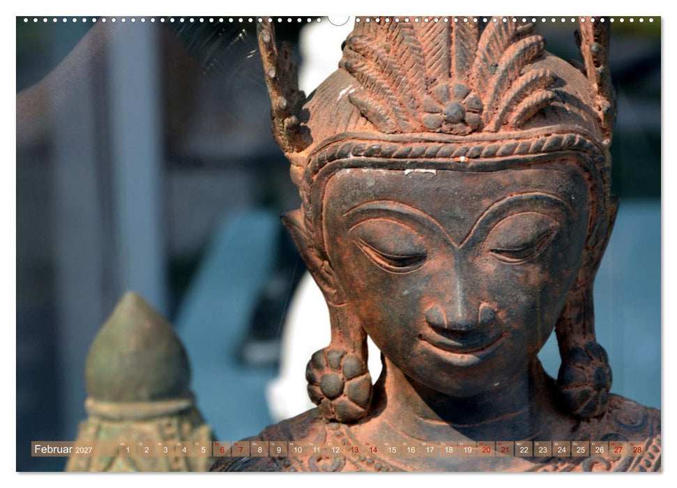 Buddha - Die Kraft des Lächelns (Ralf Kretschmer) (CALVENDO Wandkalender 2027)