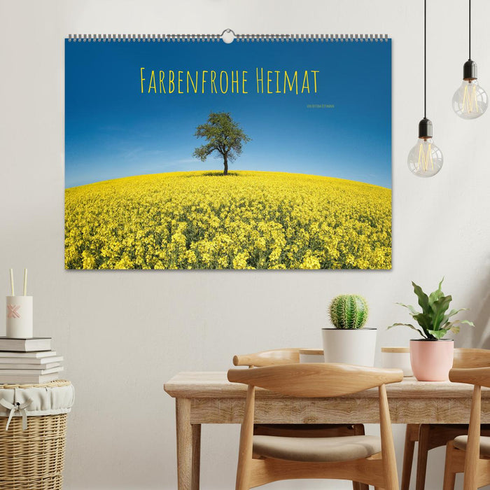 Farbenfrohe Heimat (CALVENDO Wandkalender 2027)