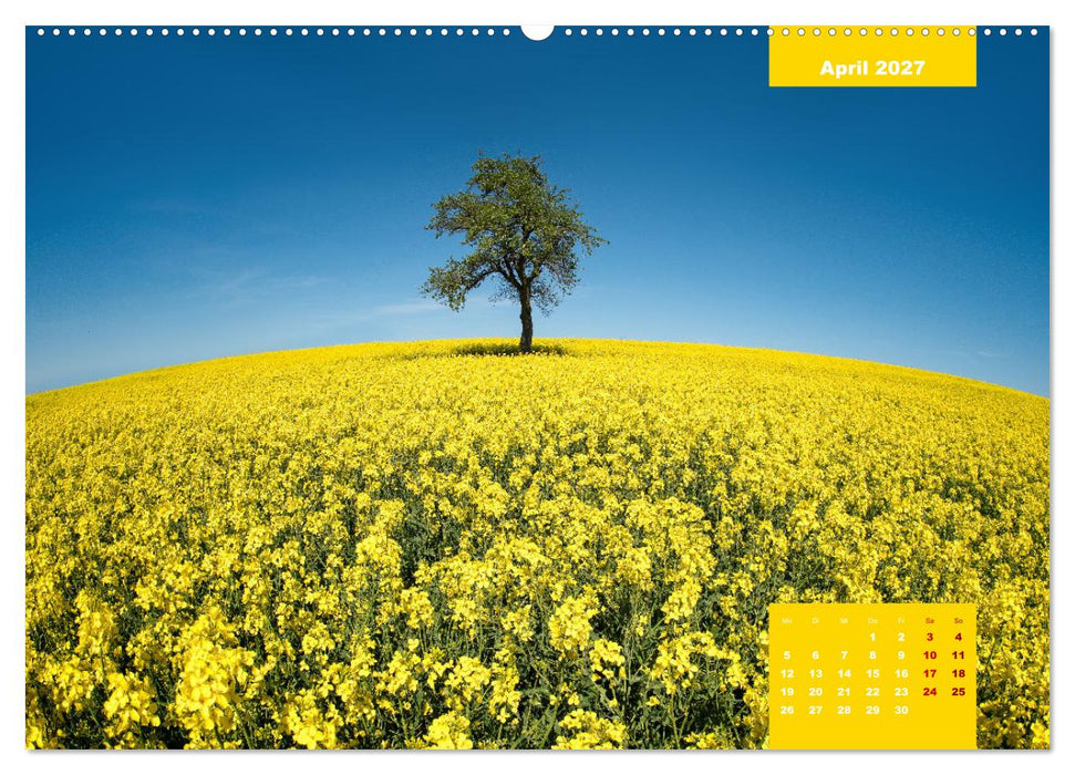 Farbenfrohe Heimat (CALVENDO Wandkalender 2027)