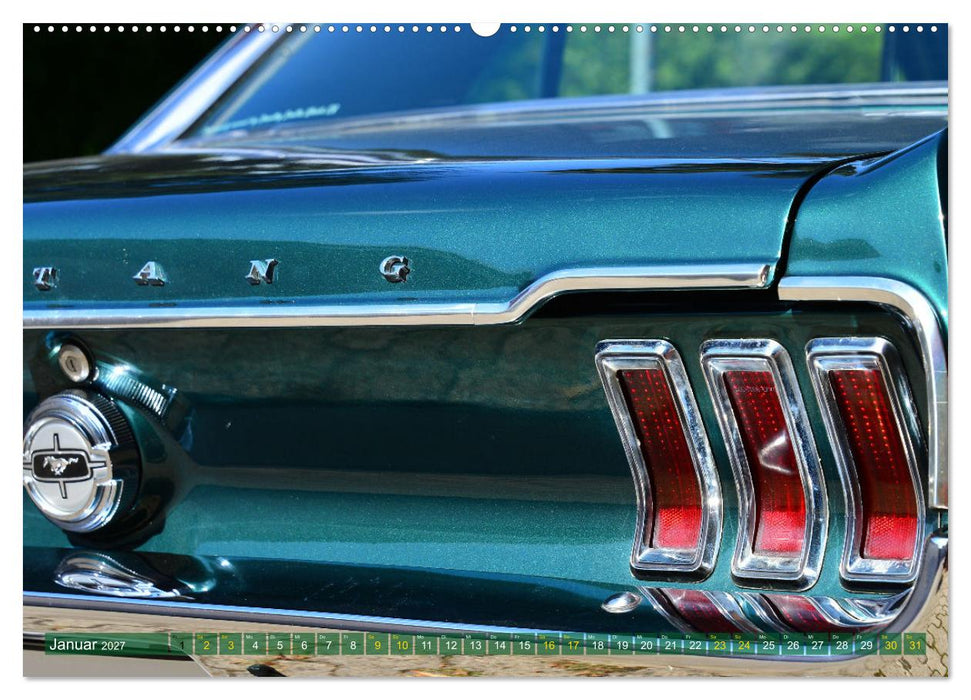 Ein Pony zum verlieben - Ford Mustang 1968 (CALVENDO Premium Wandkalender 2027)