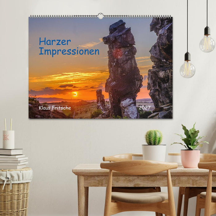 Harzer Impressionen - Natur, Kultur und Geschichte (CALVENDO Wandkalender 2027)