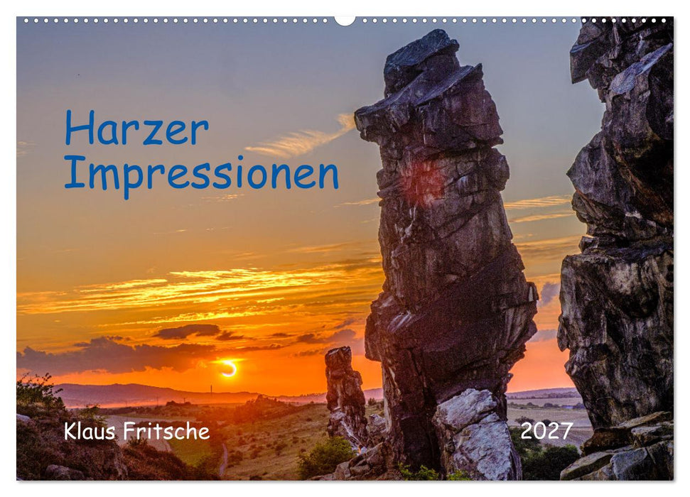 Harzer Impressionen - Natur, Kultur und Geschichte (CALVENDO Wandkalender 2027)