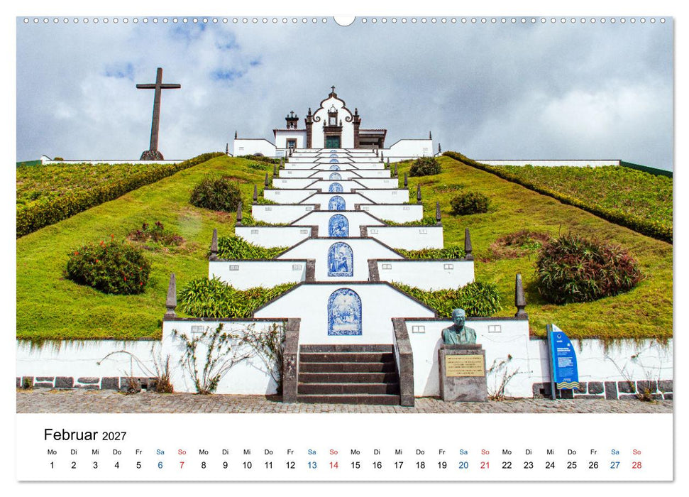 São Miguel - Grüne Insel im Atlantik (CALVENDO Wandkalender 2027)