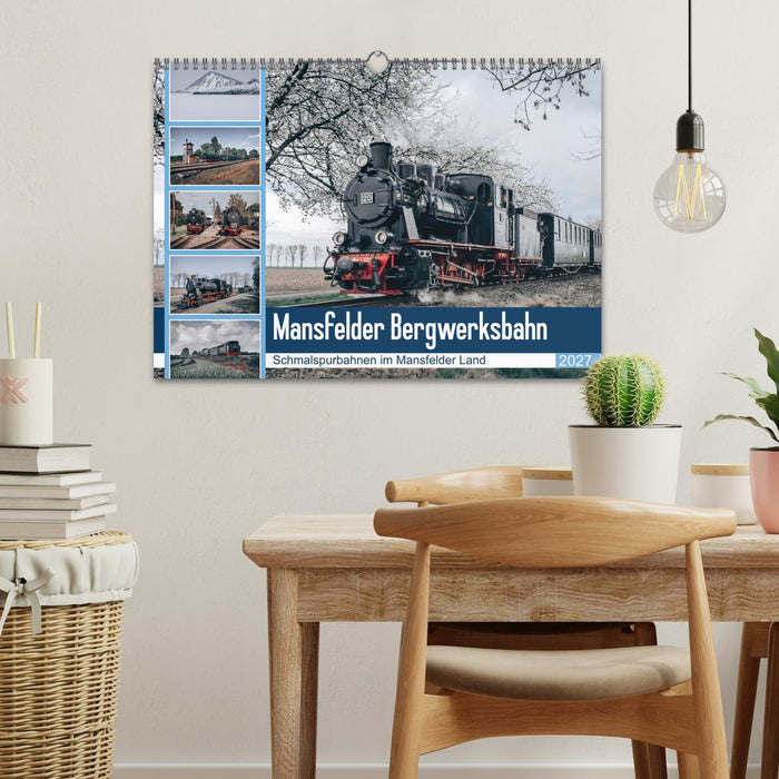 Die Mansfelder Bergwerksbahn (CALVENDO Wandkalender 2027)